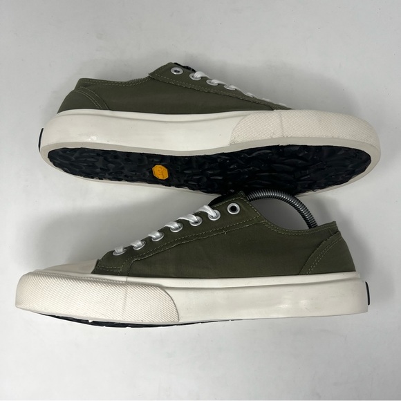 Article No Mens 1007 Low Top Chunky Vulcanized Fashion Sneaker Sz 9 Olive Vibram - Picture 5 of 8